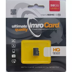 Memory Card IMRO 10 32GB UHS-I MicroSDHC Class 10
