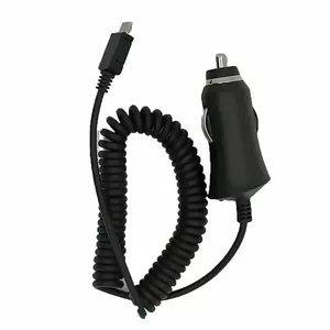 HQ Premium Auto Lādētājs 1A + Micro USB kabelis Melns