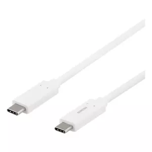 USB Cable Deltaco USBC-1059M 1m White