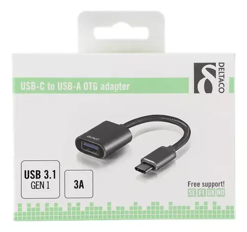 USB Cable Deltaco USBC-1277 Photo 2