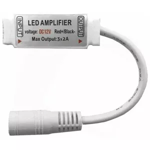 RGB LED strip amplifier Bousval Électrique STRIP-AMPC-RGB72M — for 72 m LED strip, signal and power booster