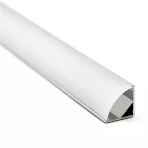 LED strip profile Bousval Électrique STRIP-PROF-AM1 1 m with frosted diffuser