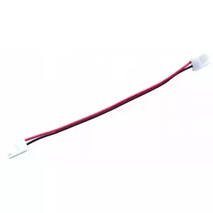 LED connector for 12V LED strip, STRIP-CON-SC14CF — 14W, 2-wire, 15 cm