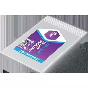 Aizveramie maisiņi zip lock 12x17cm, caurspīdīga, LDPE, iepak. 100gab.