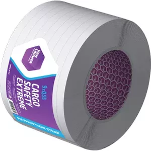 Strapping Tape Spriegošana PPS-1280 12 mm x 0.80 mm x 1800 m White PP, 255 kg breaking load