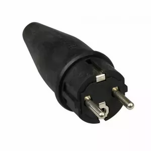 Savienotājs ABL IP44 E-1419190 melns gumijas aizsargsavienotājs