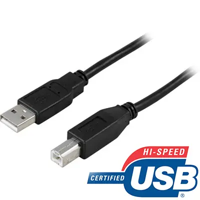 DELTACO USB-218S USB 2.0 Kabelis