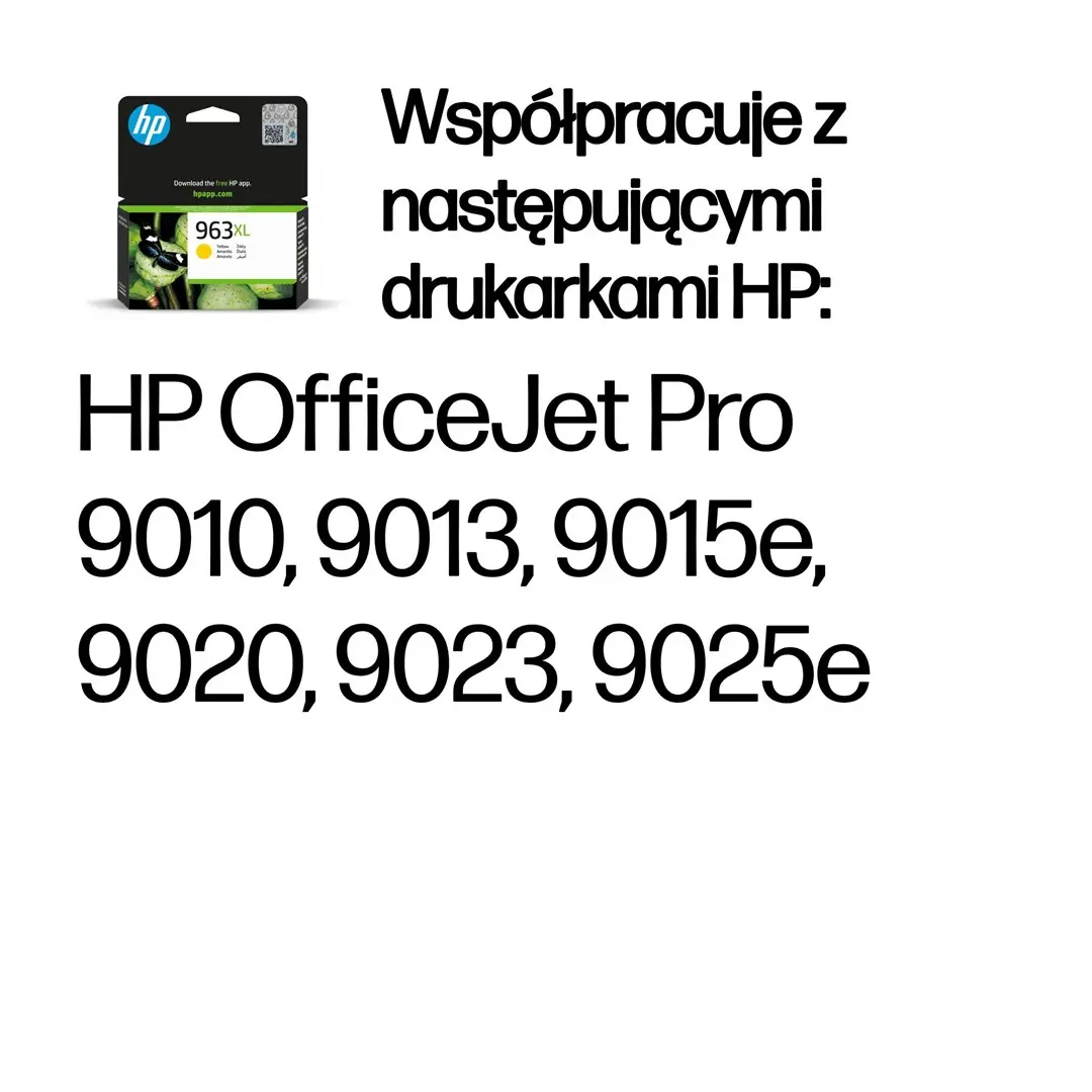 Картридж HP Ink 3JA29AE 963XL XL Yellow Photo 2