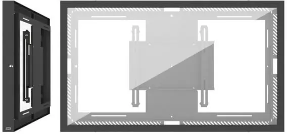 Casing Wall SMS Smart Media Solutions 55L/P G2 BL Photo 2