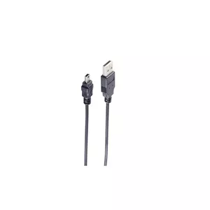 USB Cable ShiverPeaks 14-16025 USB 2.0 1m USB A USB B Black
