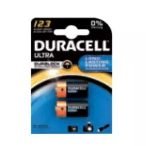Одноразовая батарея Duracell Ultra 123 BG2