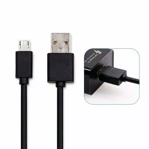Micro USB cable Doogee 5V 2A, Black — charging and data cable