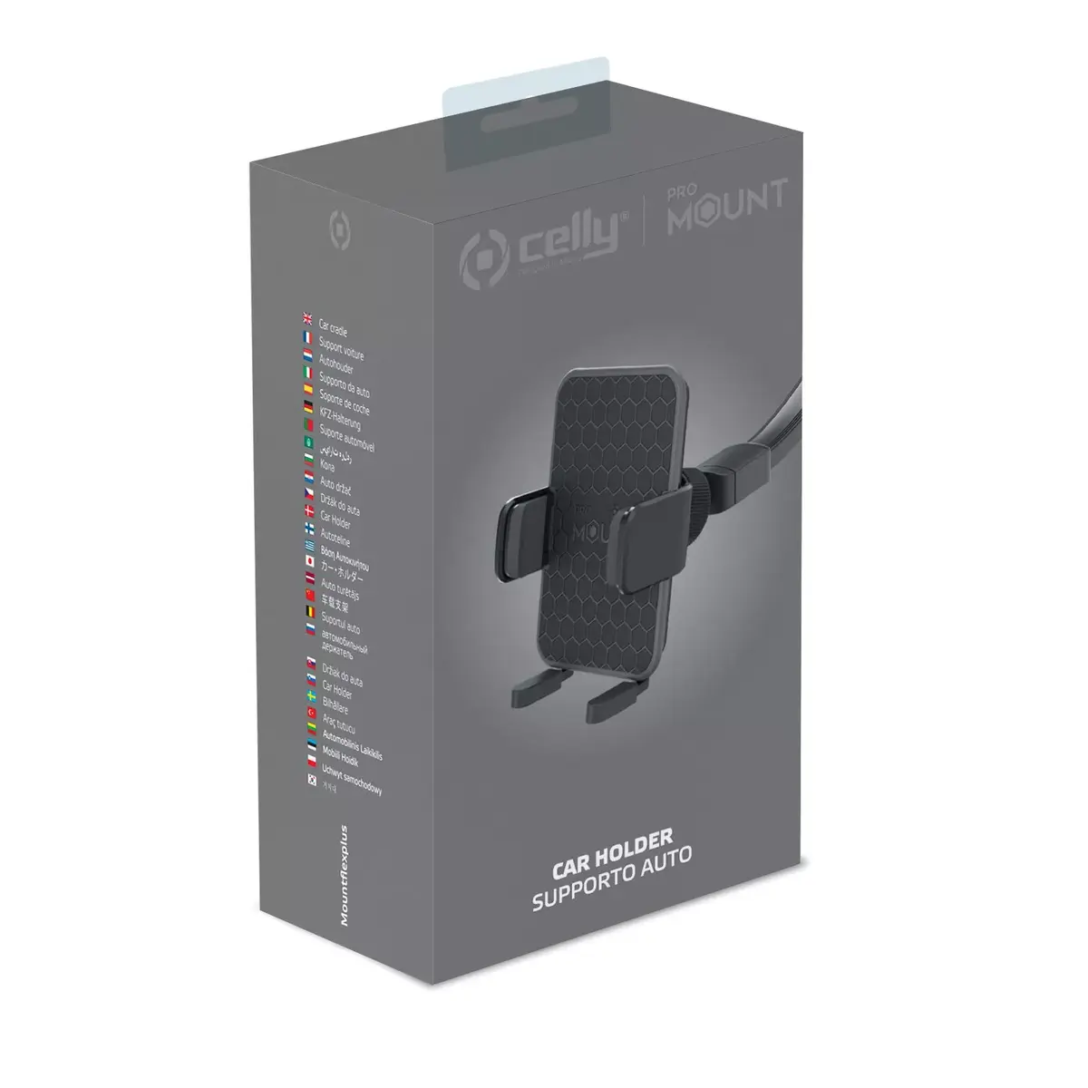 Passive car phone holder Celly MOUNTFLEXPLUSBK Photo 7