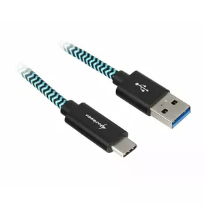 USB cable Sharkoon 3.1 A-C 0.5 m with aluminum braid