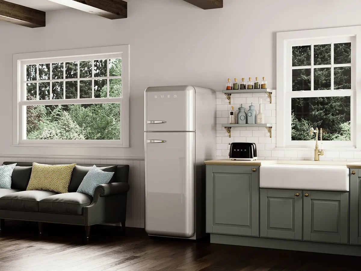Smeg 50's Style TSF01BLEU melns tosteris Photo 14