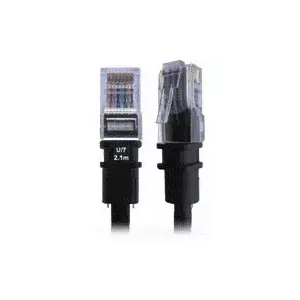Tīkla kabelis Patchsee Cat5e FTP 1,2 m, melns