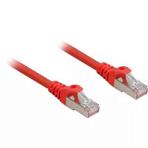 Sharkoon Cat.6a SFTP tīkla kabelis Sarkans 0,25 m Cat6a S/FTP (S-STP)