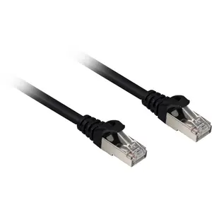 Networking cable Sharkoon Cat.6a SFTP RJ-45 Cat6a 10 m Black