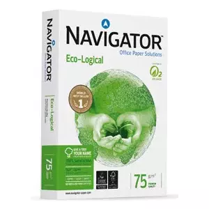 Navigator Eco-Logical 75g.m-2 printing paper White