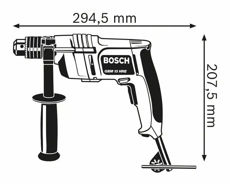 Bosch 0 601 049 603 сетевой дрель Photo 2