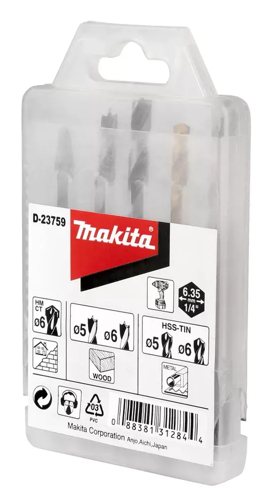 Набор сверл Makita D-23759 Photo 2