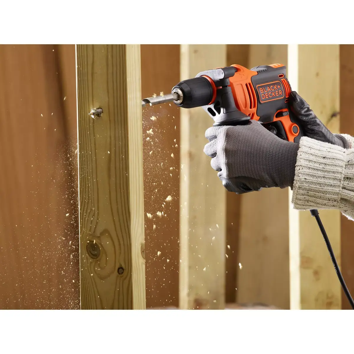 Black & Decker BEH710‑QS electric straight drill Photo 3