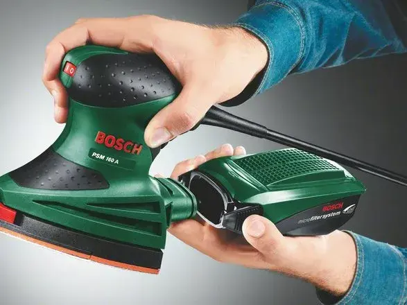 Шлифовальная машинка Bosch PSM 160 A Photo 3