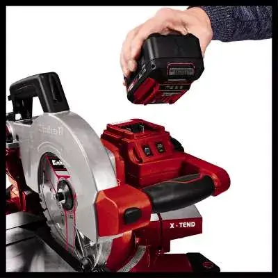 Стандартная торцовочная пила Einhell TE-MS 18/210 Li-Solo Photo 6