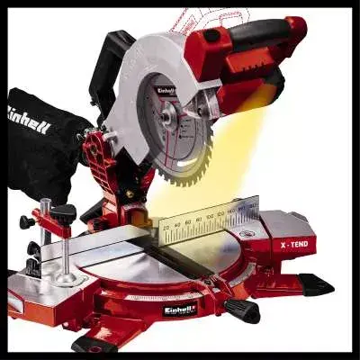 Стандартная торцовочная пила Einhell TE-MS 18/210 Li-Solo Photo 10