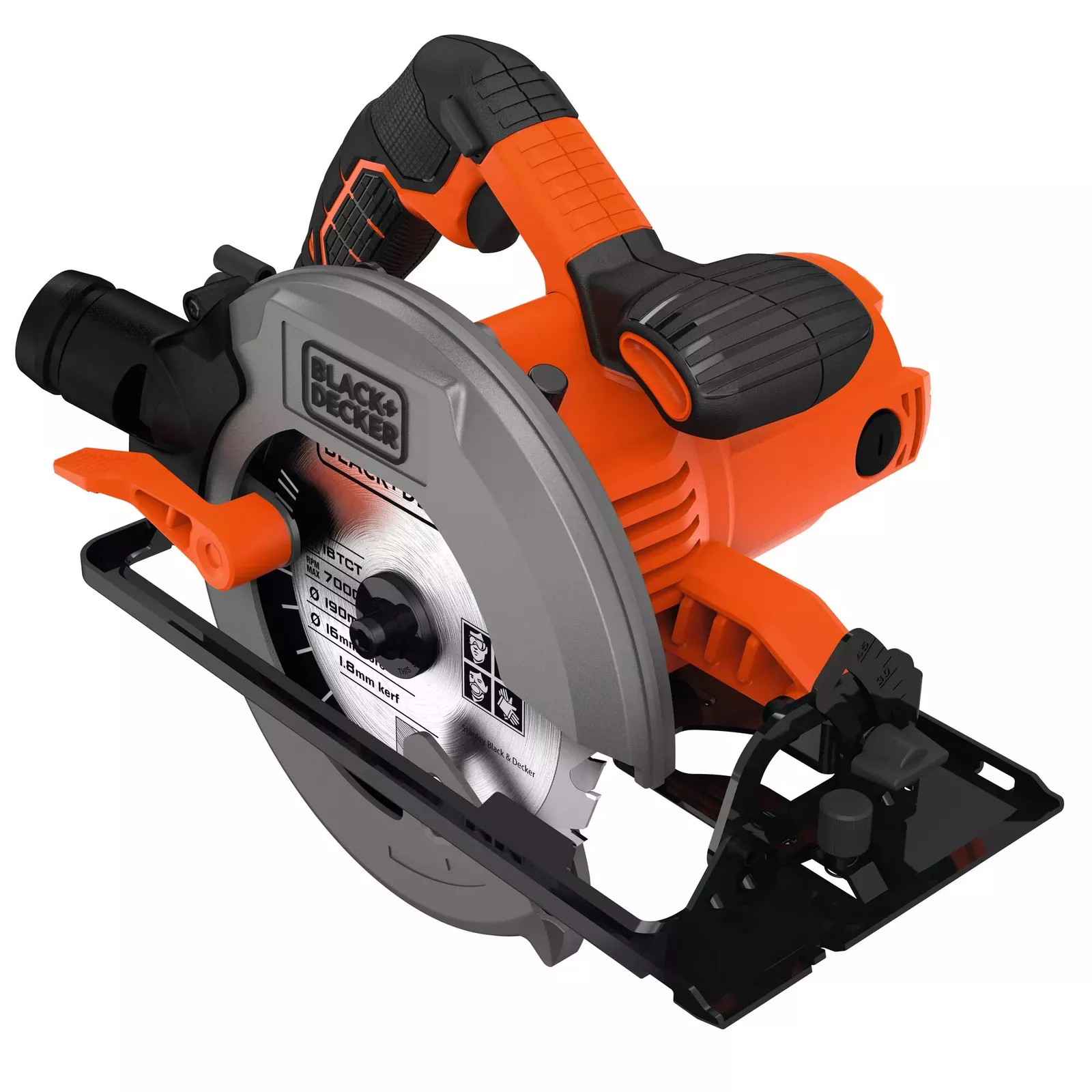 Black Decker CS1550 QS portable circular saw CS1550 QS AiO.lv