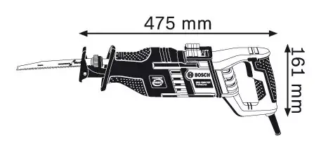 Лобзик Bosch GSA 1300 PCE Professional Photo 3