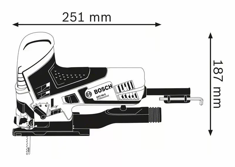 Zāģis Bosch 0 601 58G 000 Photo 2