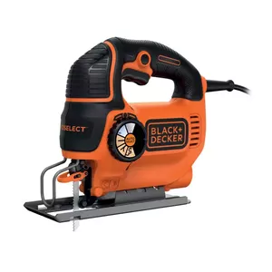 Zāģis Black & Decker KS801SEK 550W Oranžs Melns 45° Leņķis