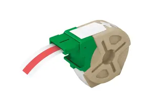 Label cassette LEITZ 70150025 for Leitz Icon — red, 12 mm × 10 m