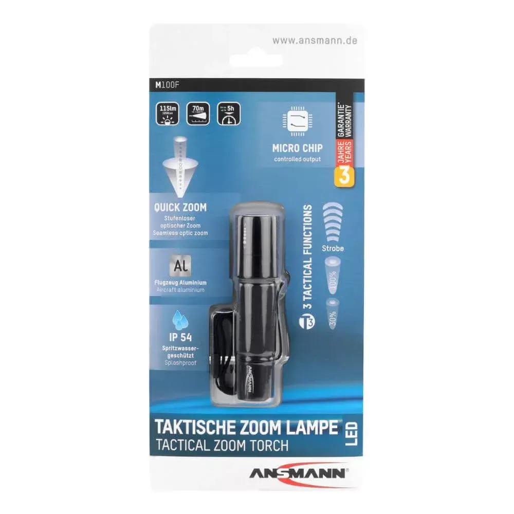 Hand flashlight Ansmann M100F Photo 8
