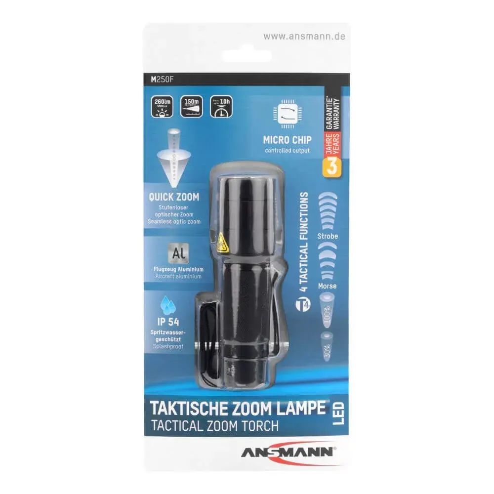 Hand flashlight Ansmann M250F Photo 6