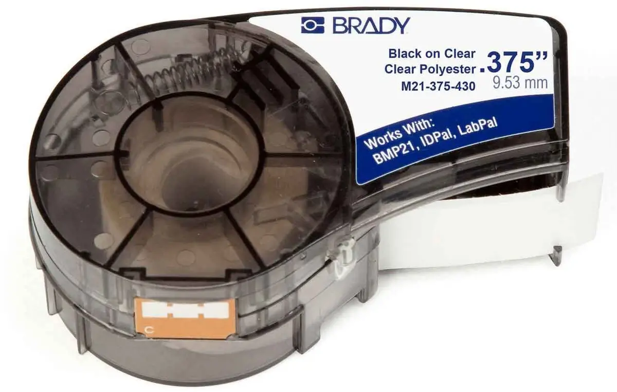 Brady M21-375-430 transparent self-adhesive label Photo 6