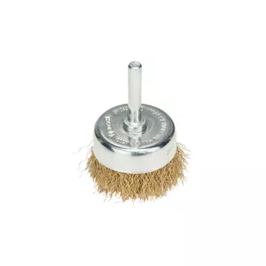 Wire Cup Brush Crimped Brass-Coated Bosch 2608622008 Diameter 5 cm