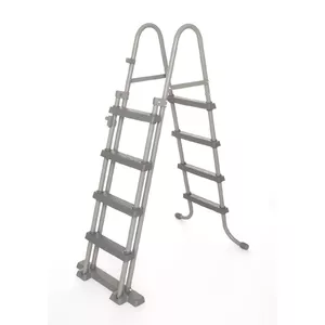 Kāpnes Bestway Pool Ladder — metāls/plastmasa, augstums 1220 mm, zili baltas
