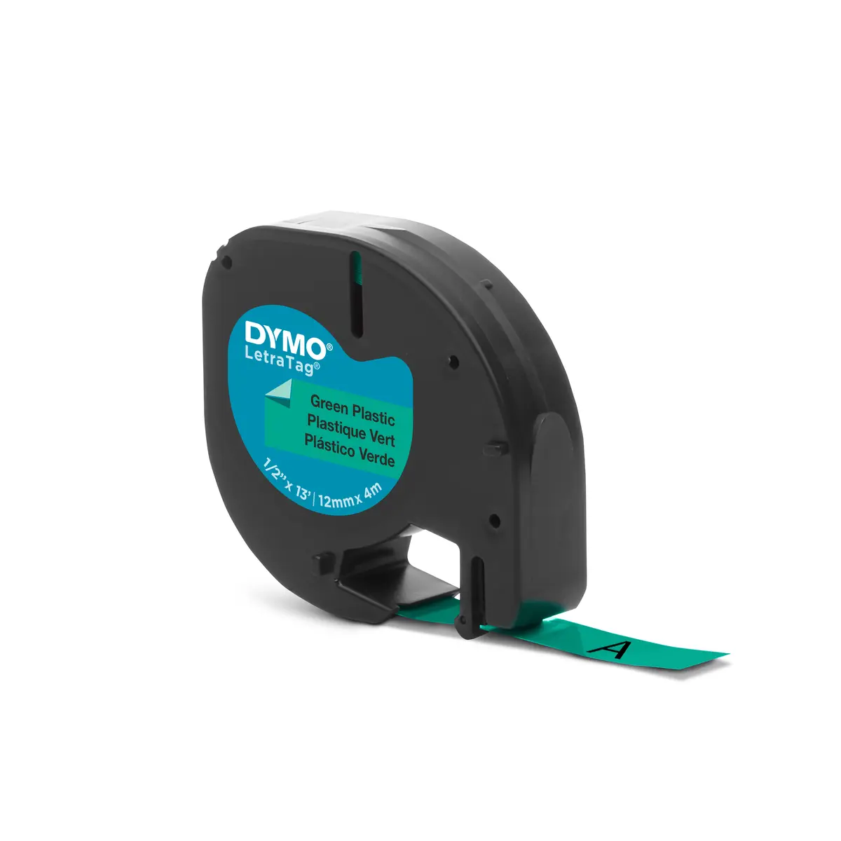 Пластиковые ленты DYMO LetraTag S0721640 12мм х 4м Зеленые Photo 4