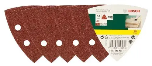 Slīpēšanas piederums Bosch 2 607 019 487 Photo 2