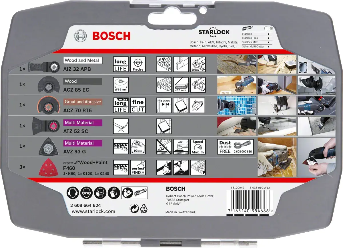 Blade set Bosch 2 608 664 624 Photo 3