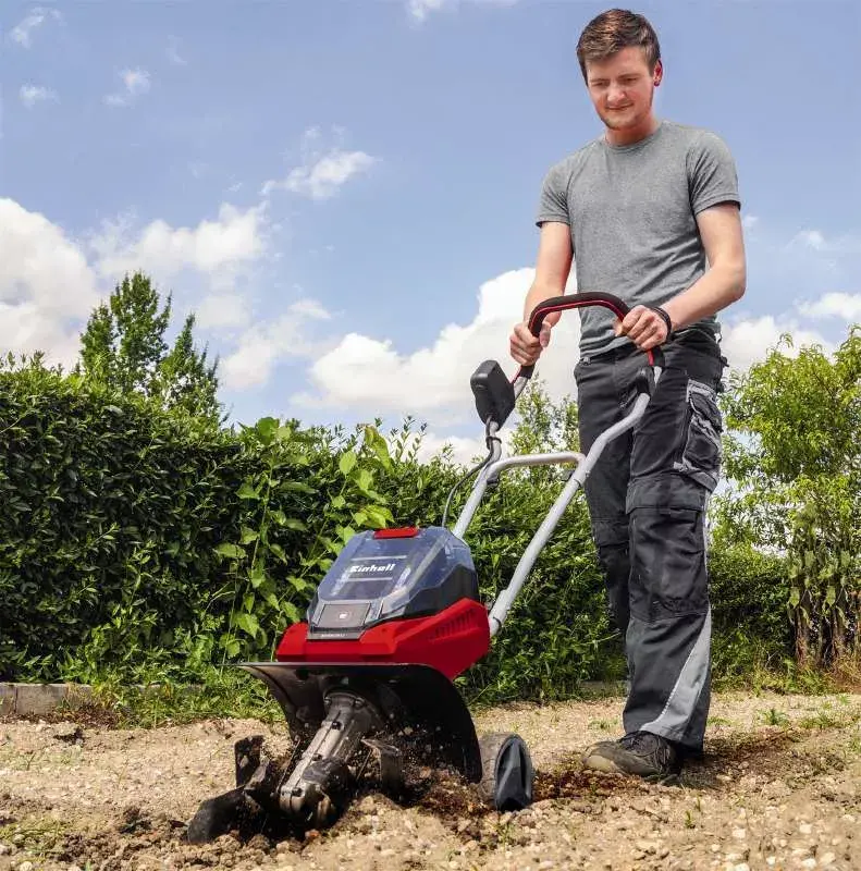 Electric mini tiller Einhell GE-CR 30 Li - Solo Photo 2