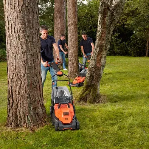 Газонокосилка ручная Black & Decker BEMW481ES Photo 5