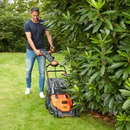 Газонокосилка ручная Black & Decker BEMW481ES Photo 6