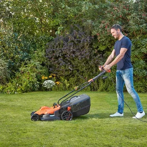 Газонокосилка ручная Black & Decker BEMW481ES Photo 7