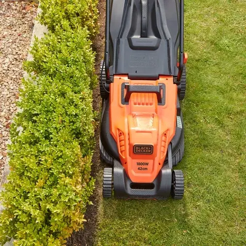 Газонокосилка ручная Black & Decker BEMW481ES Photo 10