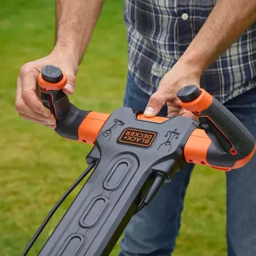 Газонокосилка ручная Black & Decker BEMW481ES Photo 12