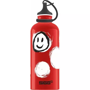 Water Bottle Sigg Alu Less is More 0.6 L red