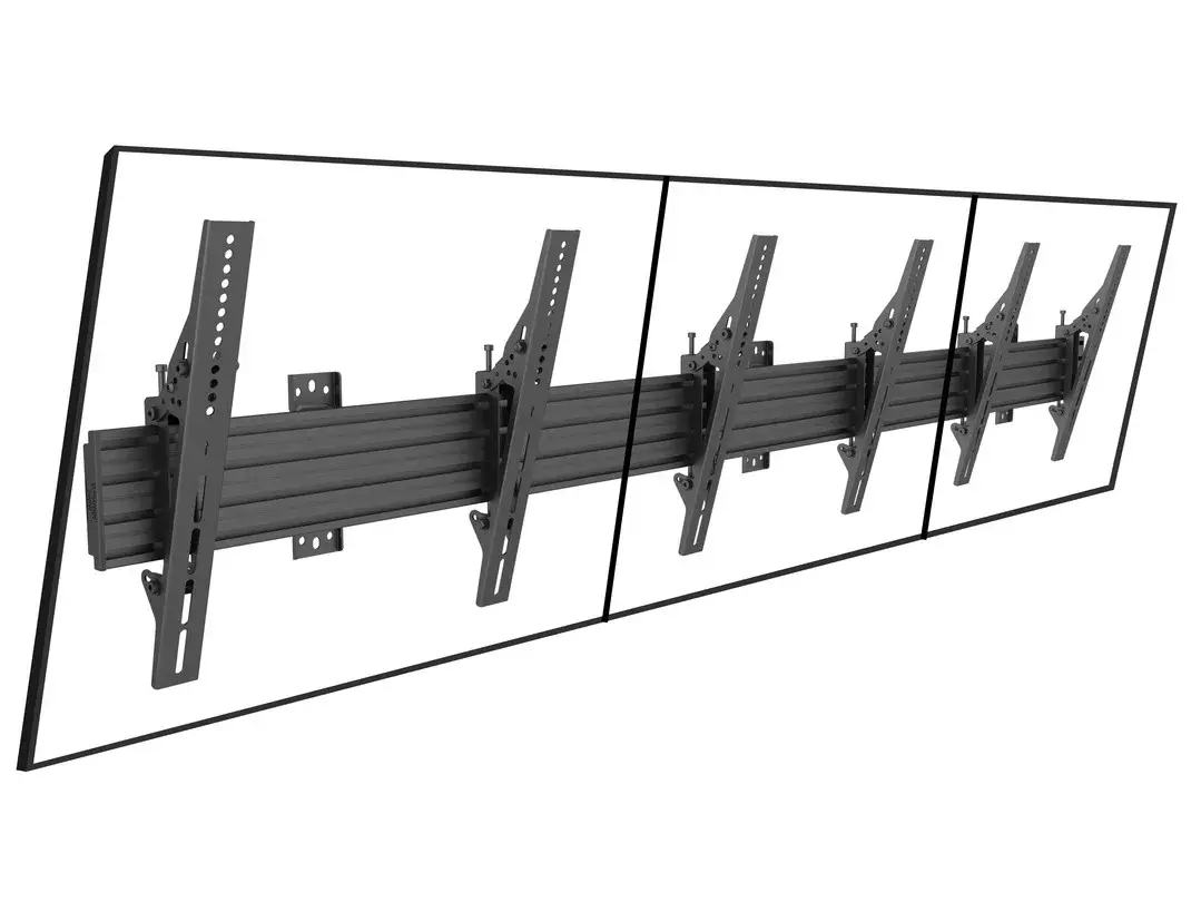 Sienas stiprinājums Multibrackets M Wallmount Pro MBW3U Tilt Black Photo 5